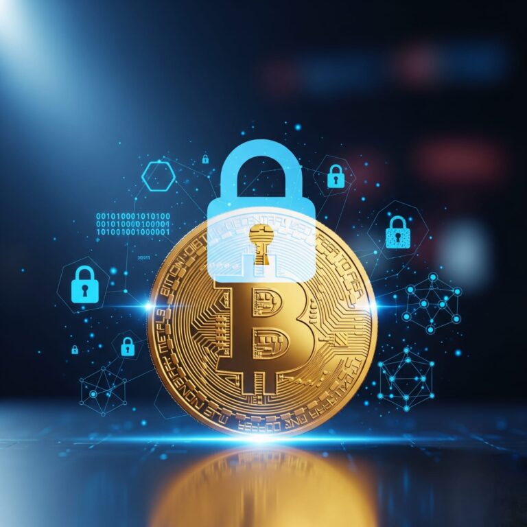 bitcoin security with blockchain